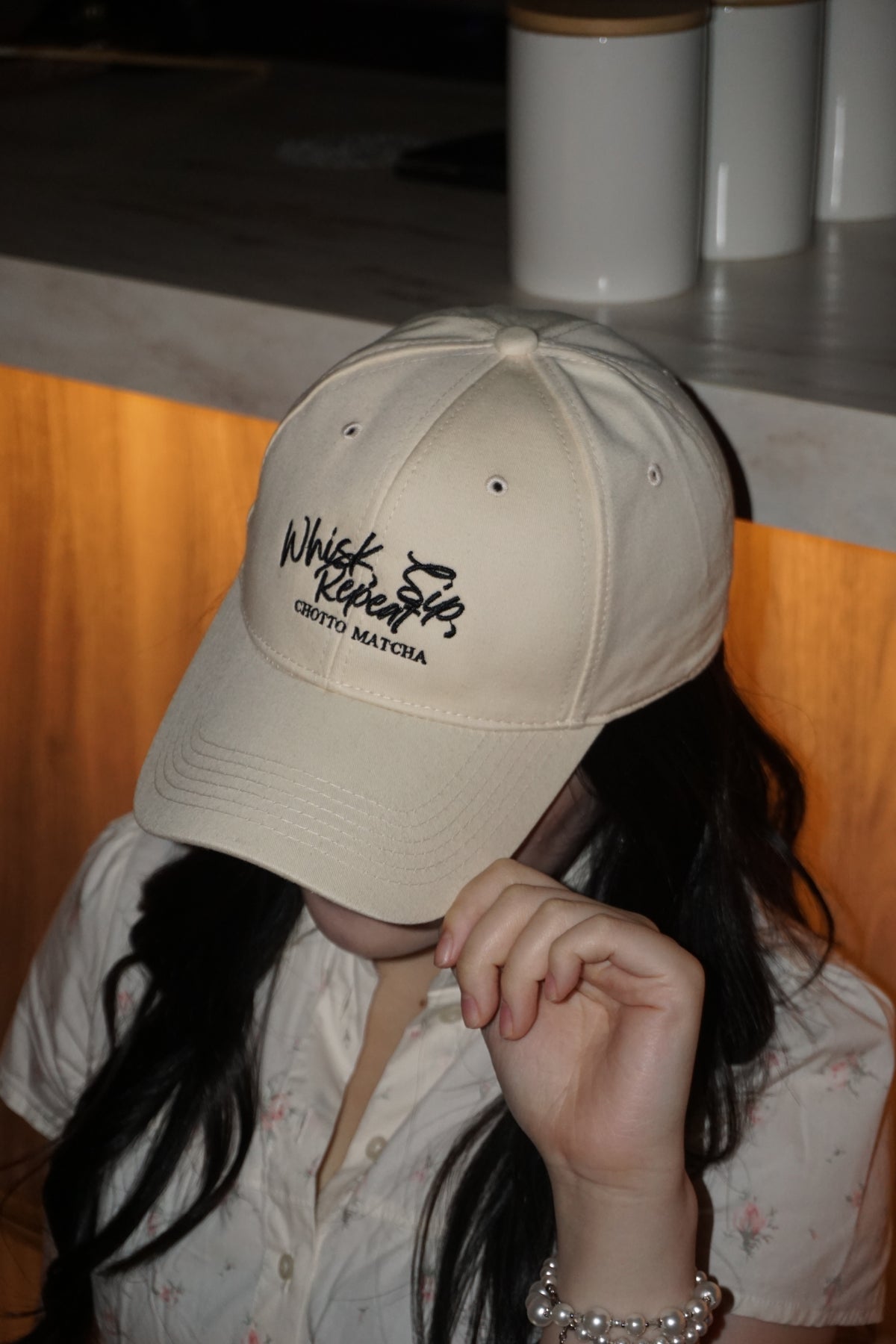 Whisk, Sip, Repeat Cap