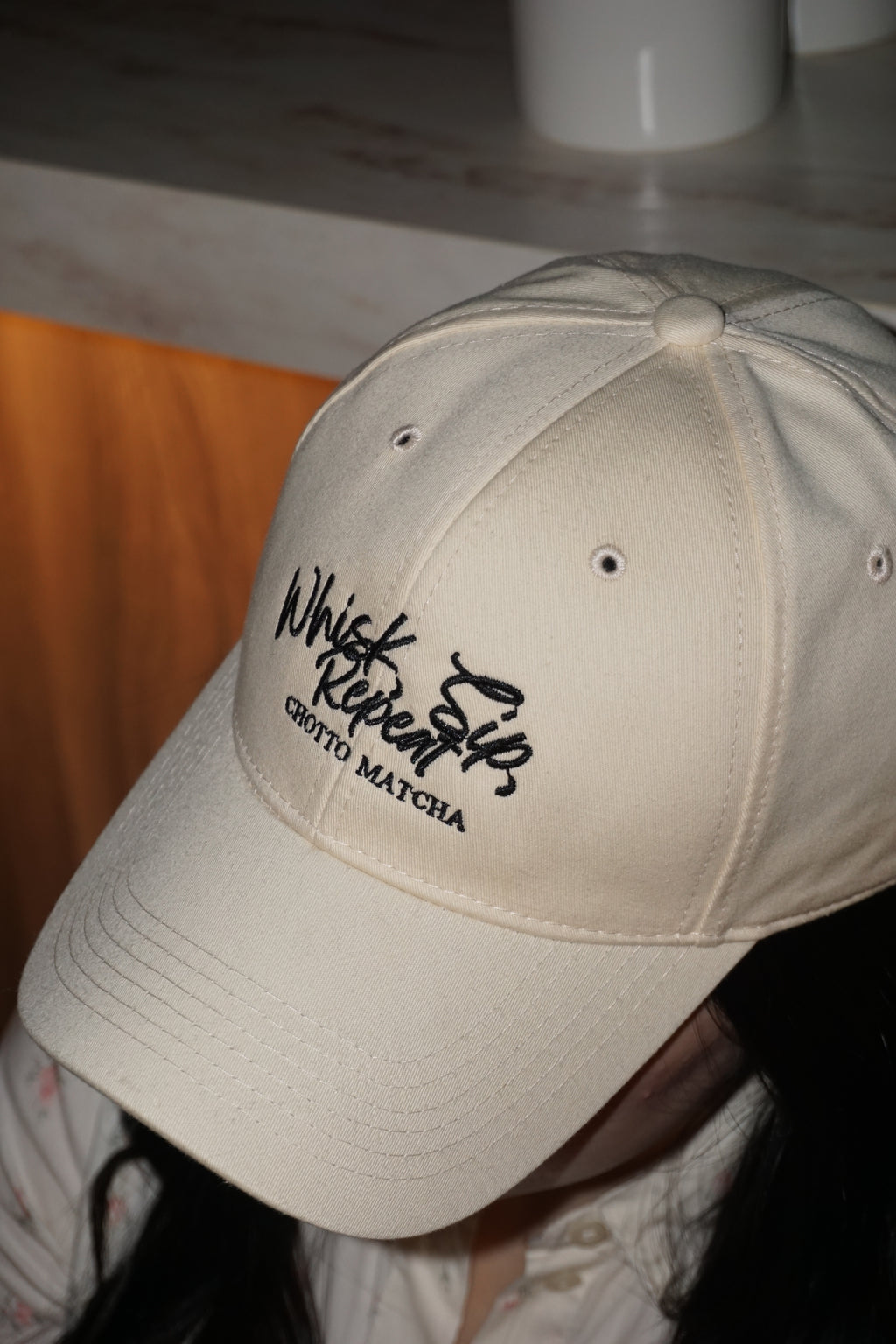 Whisk, Sip, Repeat Cap